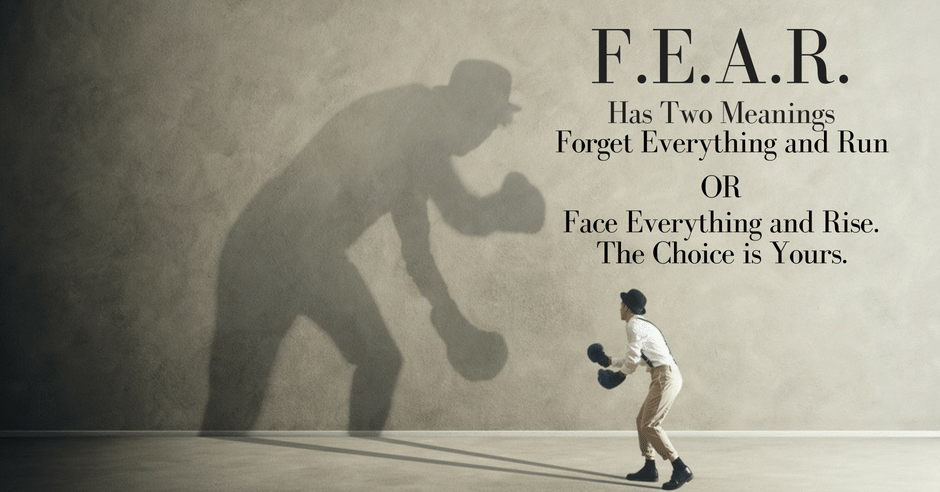 Fear Has Two Meanings Albuquerque NM Healthy Lifestyle